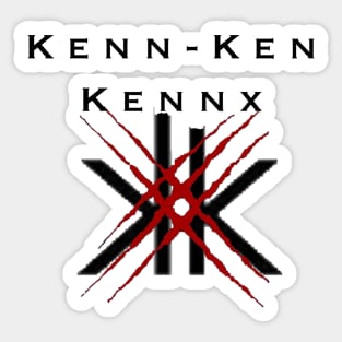 Kenn-Ken Kennx Trademark Logo Sticker